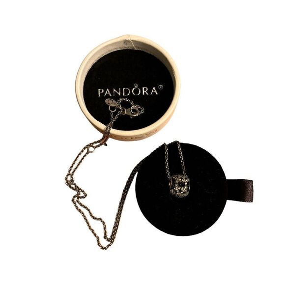 Pandora Tare Limited Edition Charm Christmas Snowflake 2013 Let It Snow 791187CZ - Picture 6 of 11